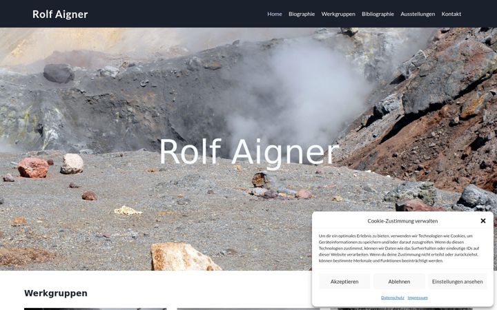 Screenshot of aigner-foto.com