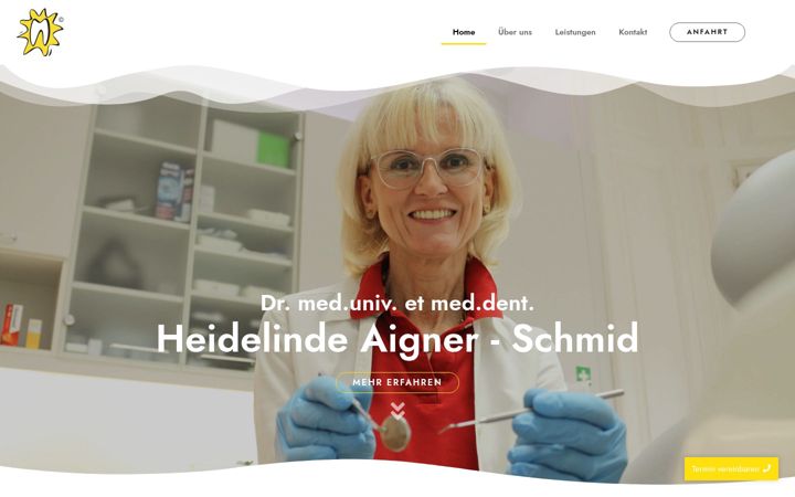 Screenshot stránky aigner-schmid.at