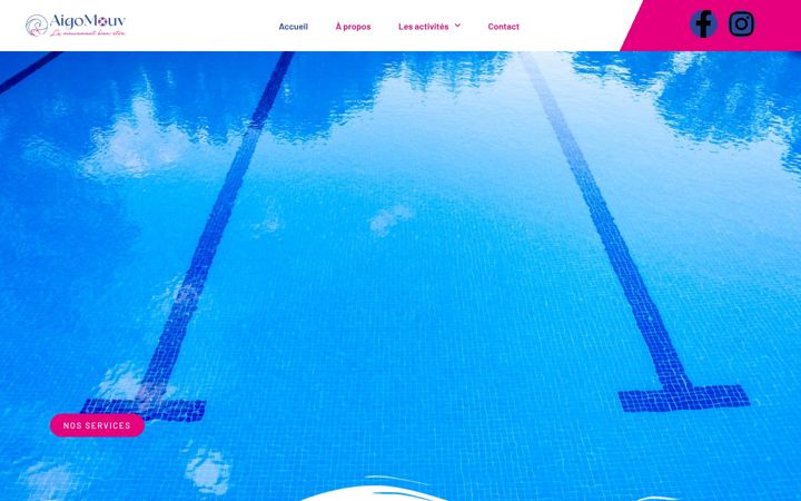 Screenshot of aigomouv.fr