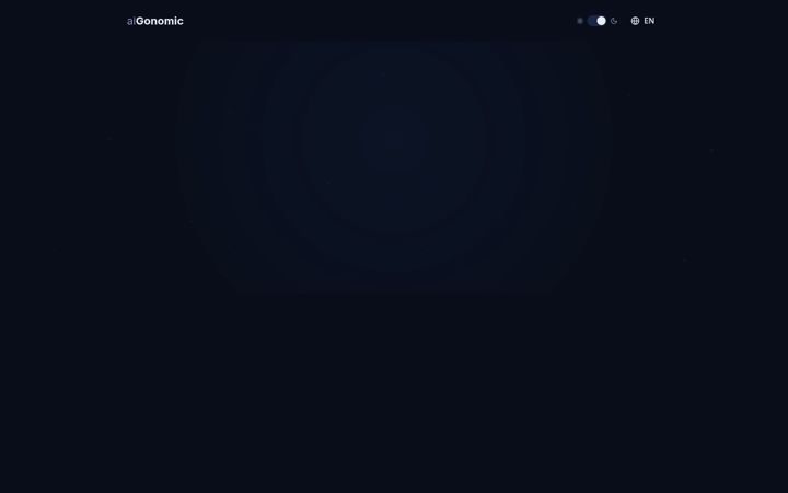 Screenshot of aigonomic.com