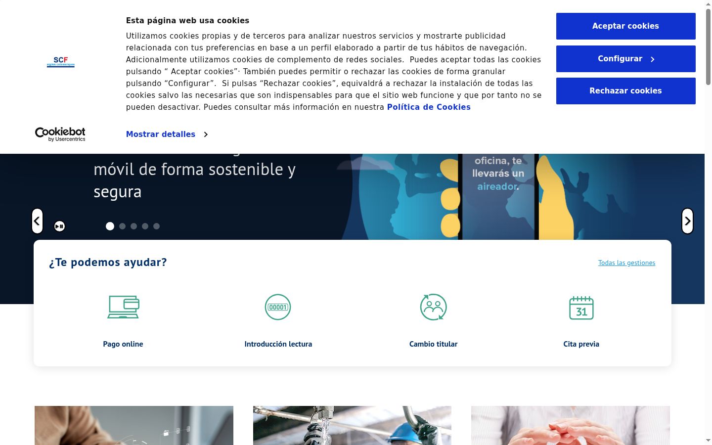 Sutikimo reklamjuostės, rodytos prieš bet kokią sąveiką, ekrano kopija