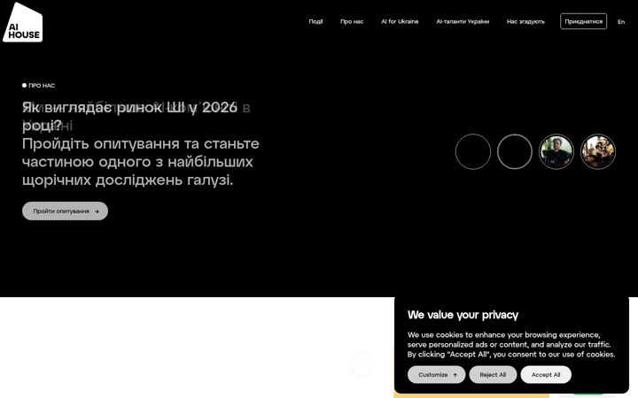 Snímek obrazovky aihouse.org.ua