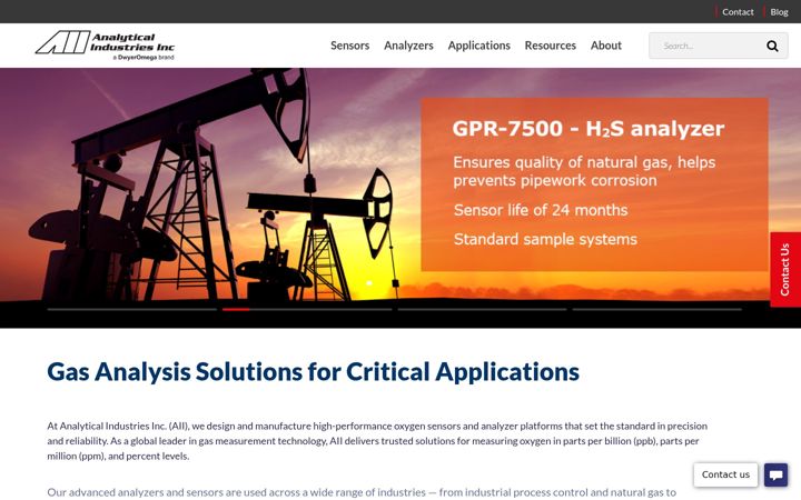 Screenshot of aii1.com