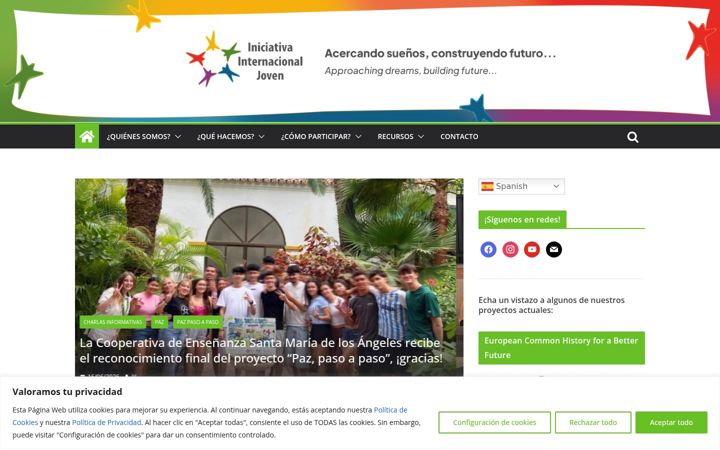 Screenshot of aiij.org