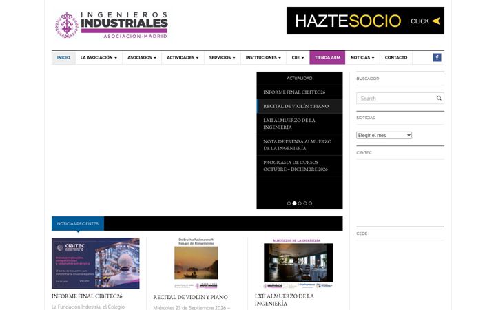 Screenshot of aiim.es