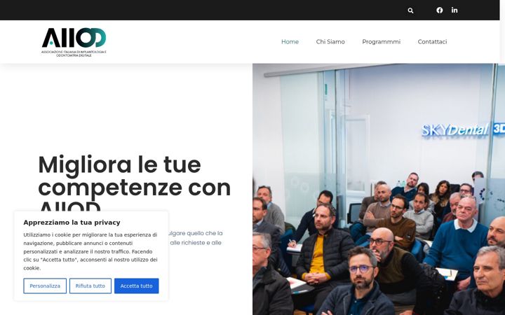 Screenshot of aiiod.it