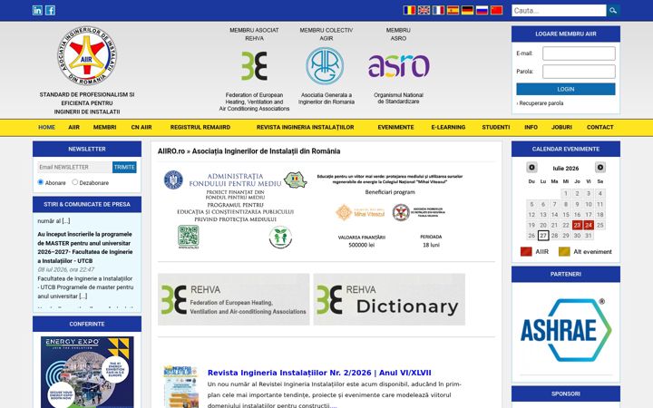 Screenshot of aiiro.ro