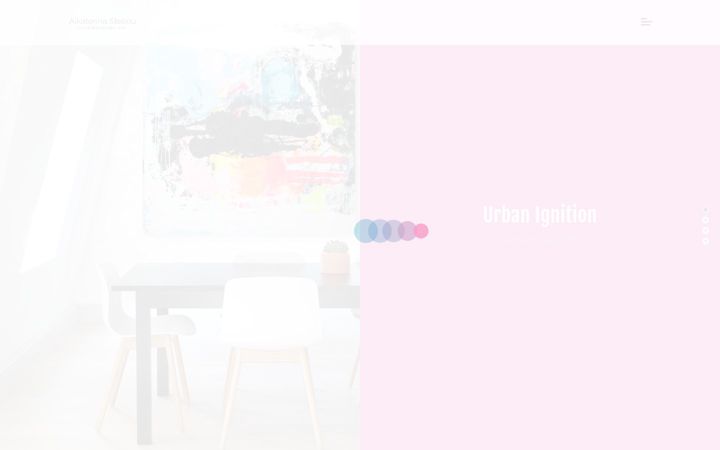 Screenshot of aikaterinasteliou-contemporaryart.com