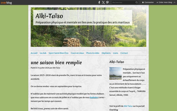 Screenshot of aiki-taiso.net
