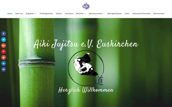 Screenshot of aikibudo-ev.de