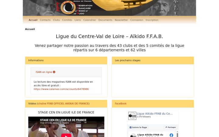 Screenshot of aikicentre.fr