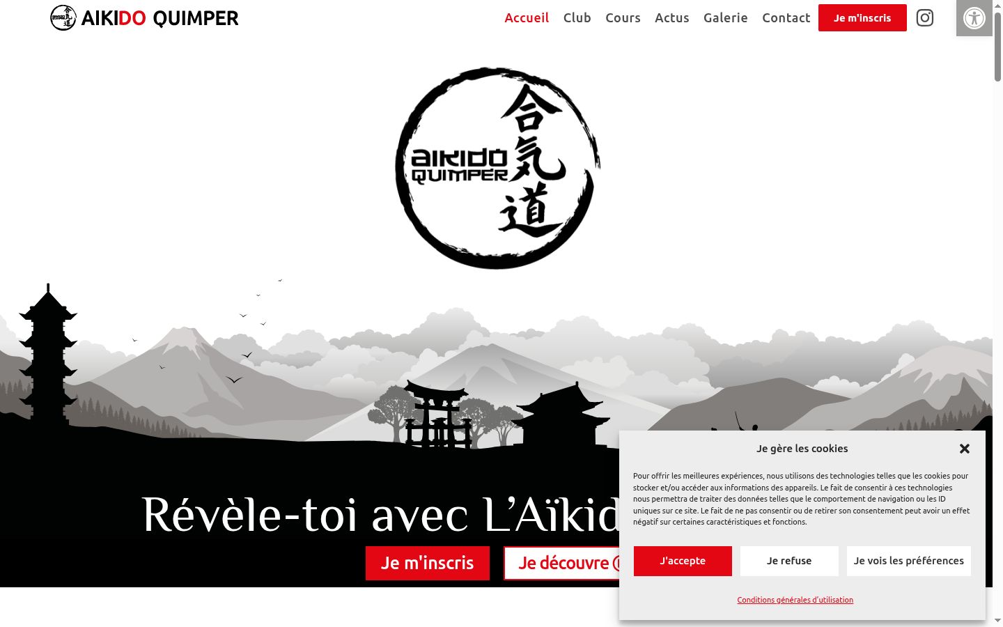 Screenshot tal-banner tal-kunsens muri qabel kwalunkwe interazzjoni