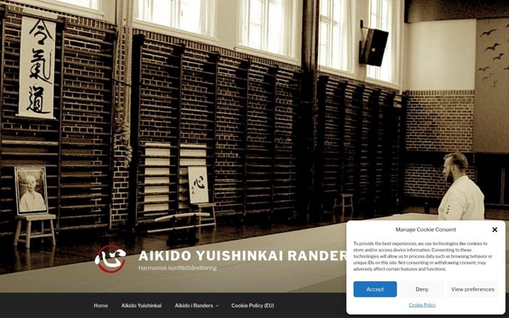 Screenshot of aikido-yuishinkai.eu