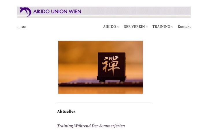 Screenshot ta' aikido.wien