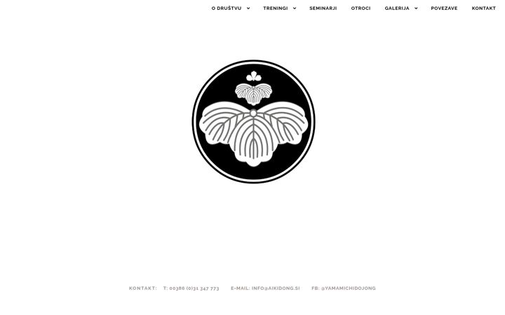 Screenshot of aikidong.si