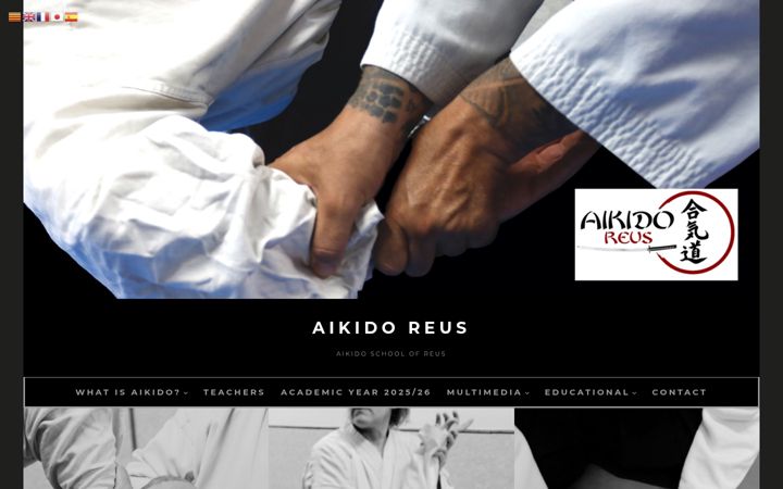 Ekrānuzņēmums no aikidoreus.es