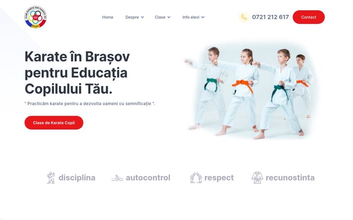 Ekrānuzņēmums no aikikarate.ro