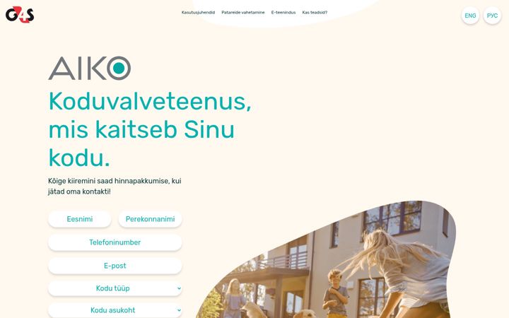 Screenshot of aiko.ee