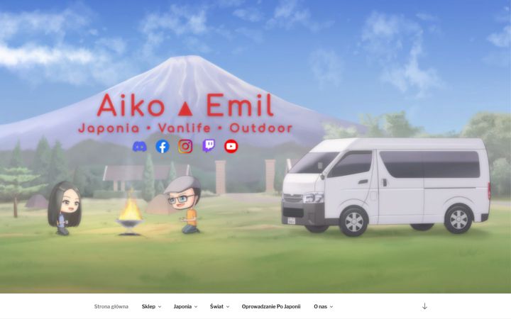 Screenshot of aikoiemil.com