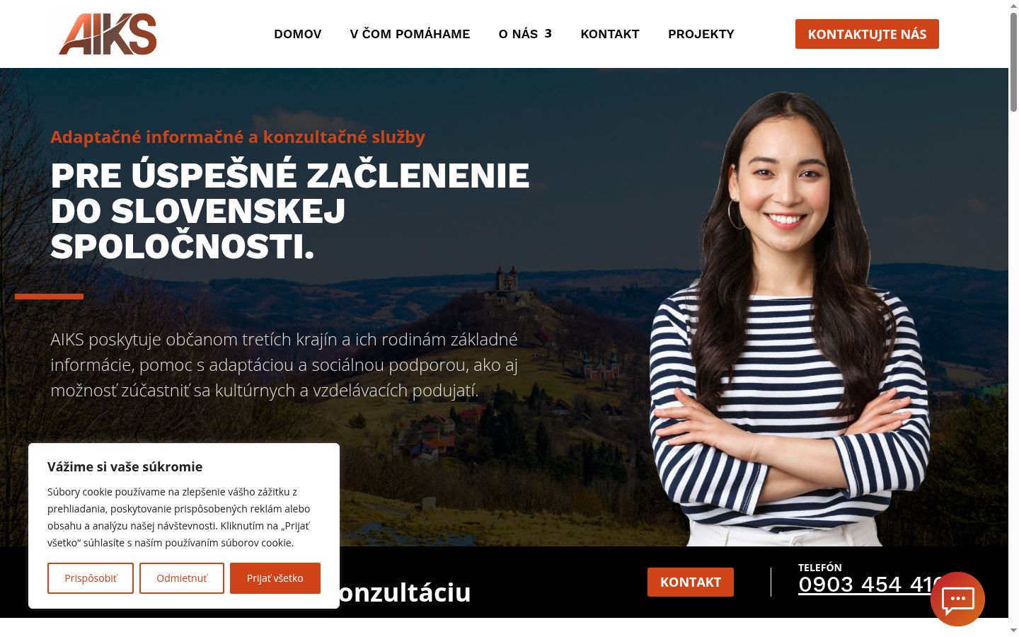 Screenshot tal-banner tal-kunsens muri qabel kwalunkwe interazzjoni
