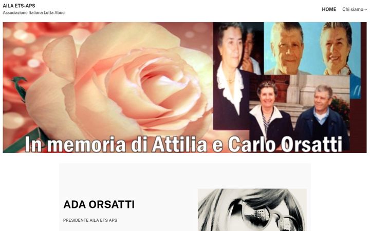 Screenshot of ailaorsatti.it