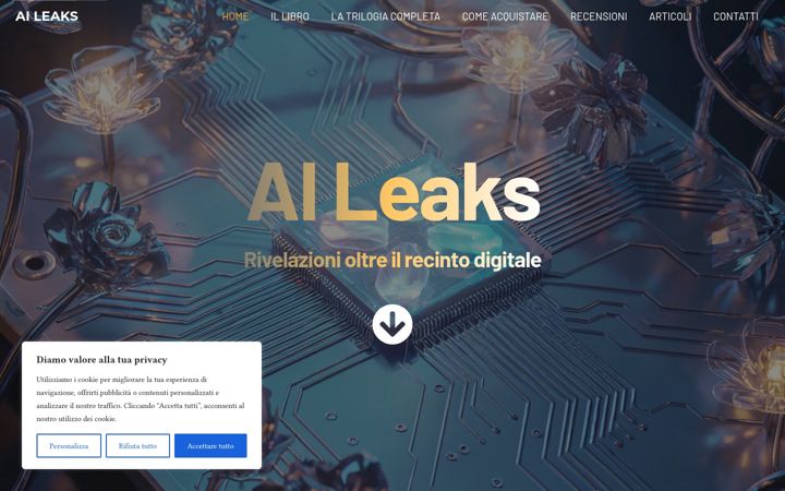 Captura de ecrã de aileaks.it