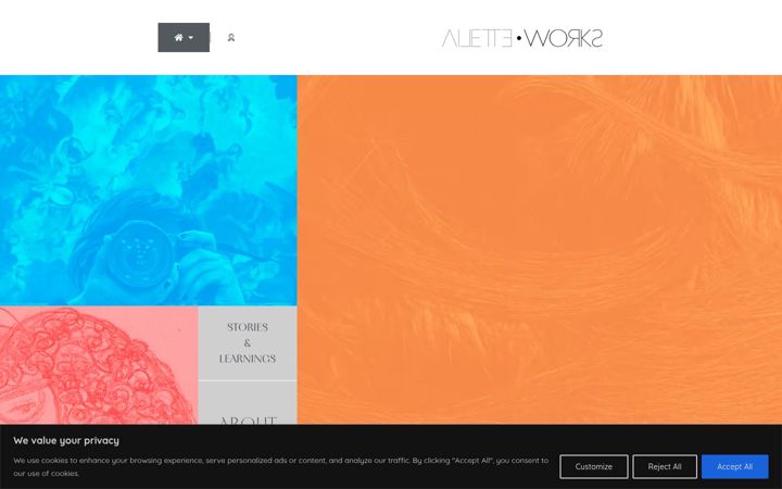 Zrzut ekranu ailette.works