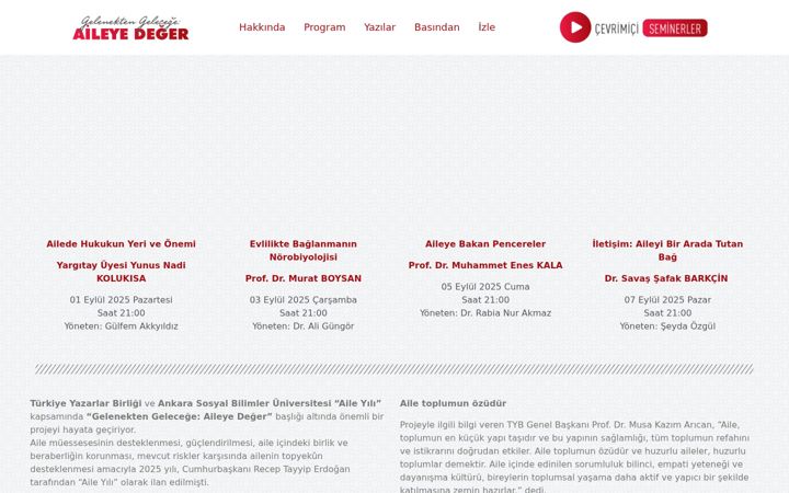 Screenshot of aileyedeger.com