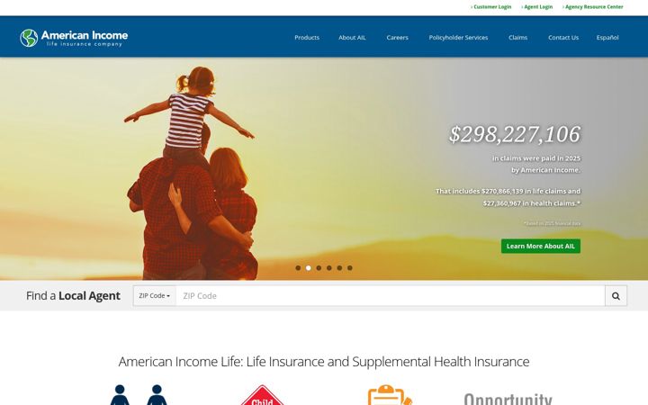 Screenshot of ailife.com