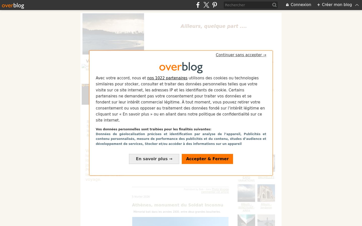 Screenshot des Einwilligungsbanners vor jeglicher Interaktion