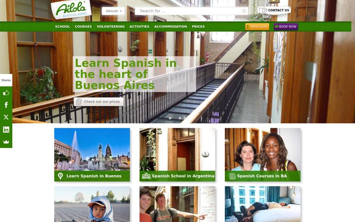 Screenshot of ailolabuenosaires.com