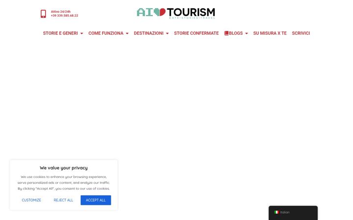 Ekrano kopija ailovetourism.com
