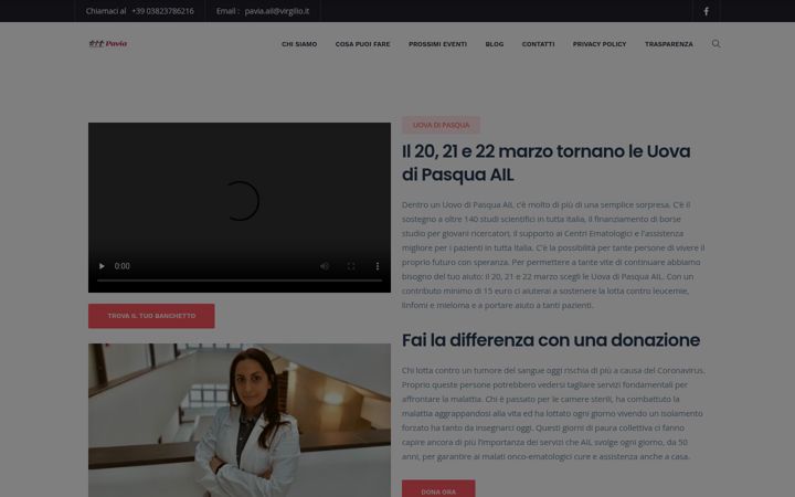 Screenshot di ailpavia.org