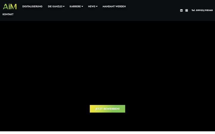 Screenshot of aim-steuerberatung.de