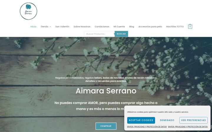 Screenshot of aimaraserrano.es
