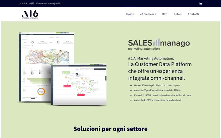 Screenshot of aimarketingautomation.it