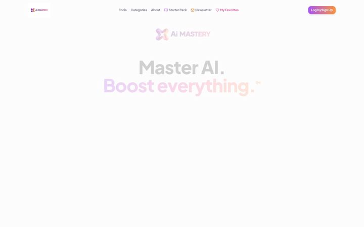 Screenshot of aimastery.com
