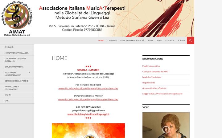 Screenshot of aimat-gdl.org