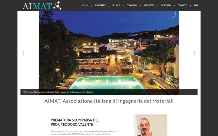 Screenshot of aimat.net