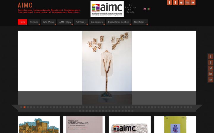 Screenshot of aimcinternational.org