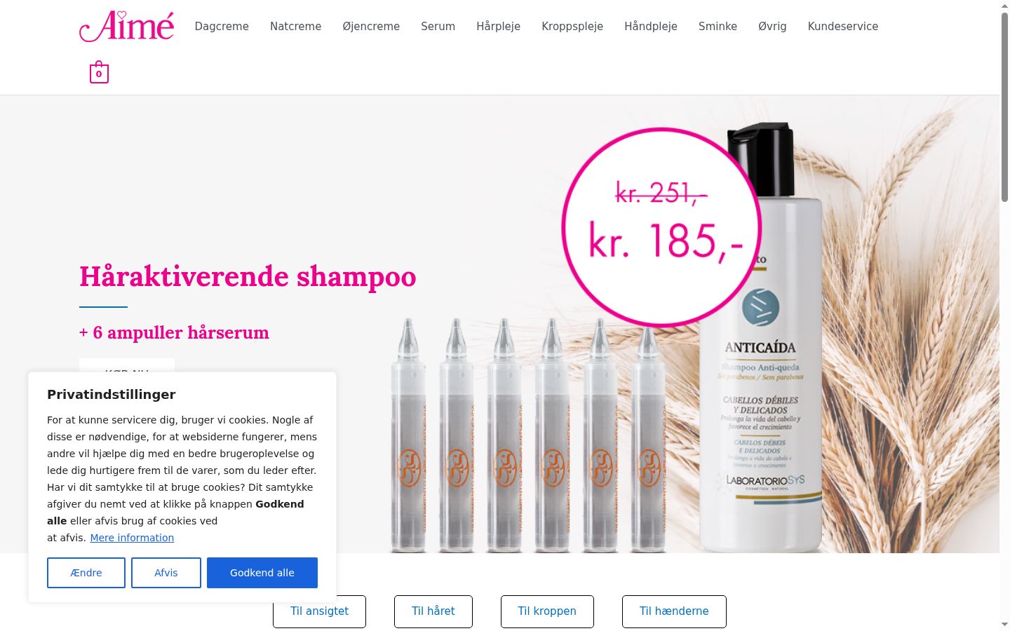 Kuvakaappaus suostumusbannerista, joka näytettiin ennen mitään vuorovaikutusta