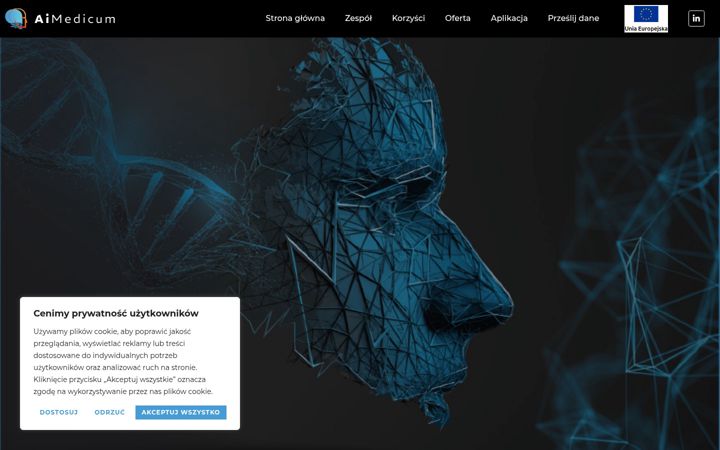 Screenshot of aimedicum.pl