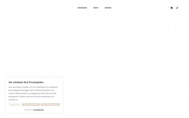 Screenshot of aimeebeautystudio.de