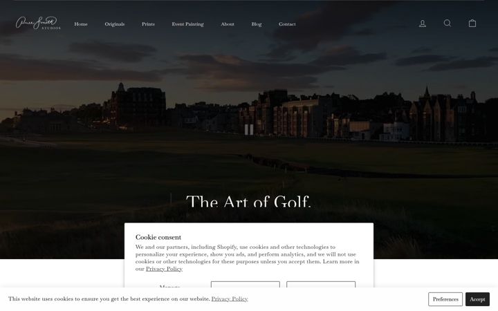 Screenshot of aimeesmithstudios.com