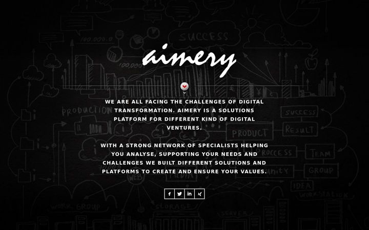 Screenshot of aimery.de