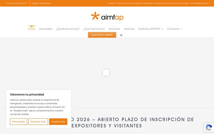Screenshot of aimfap.com