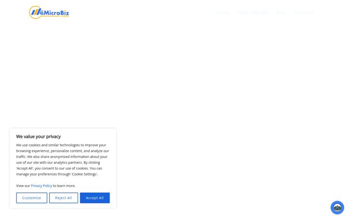 Screenshot di aimicrobiz.com