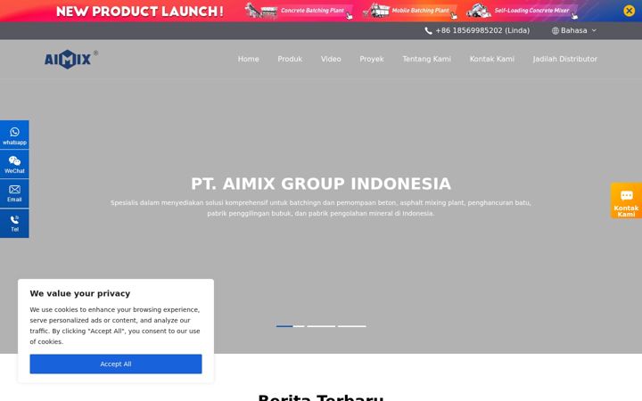 Képernyőkép: aimix.id