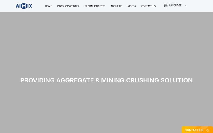 Screenshot ta' aimixcrusherplants.com