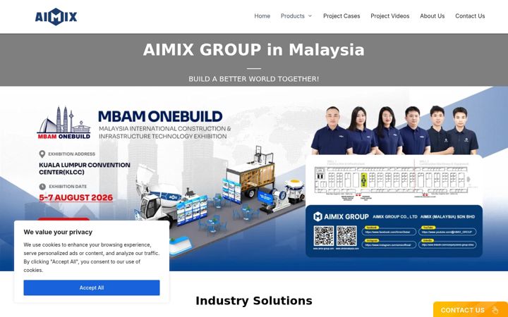 Screenshot ta' aimixmalaysia.com
